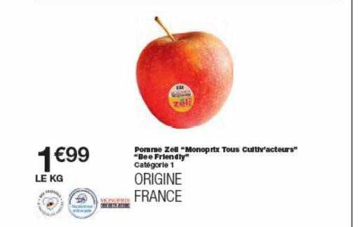 pomme zeli tous cultiv'acteurs bee friendly