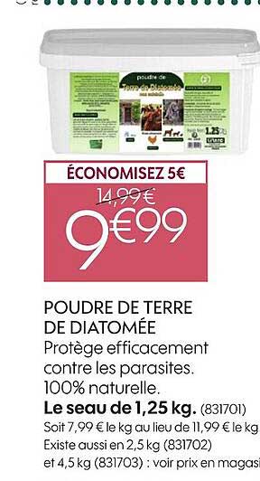 poudre de terre de diatomée