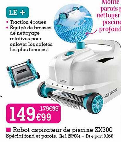 robt aspirateur de piscine zx300 intex