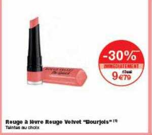 rouge à lèvre rouge velvet bourjois