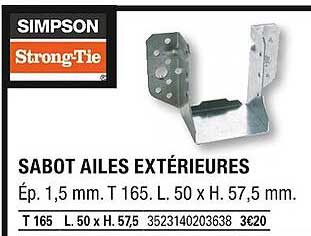 sabot ailés extérieures