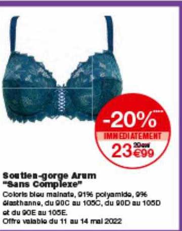 soutien-gorge arum sans complexe