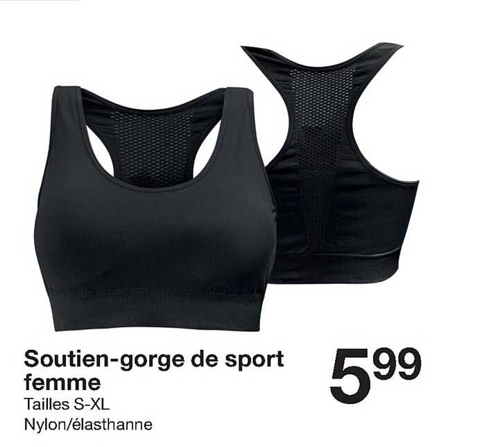 soutien-gorge de sport femme