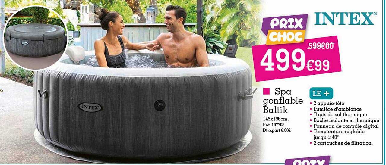 spa gonflable baltik intex
