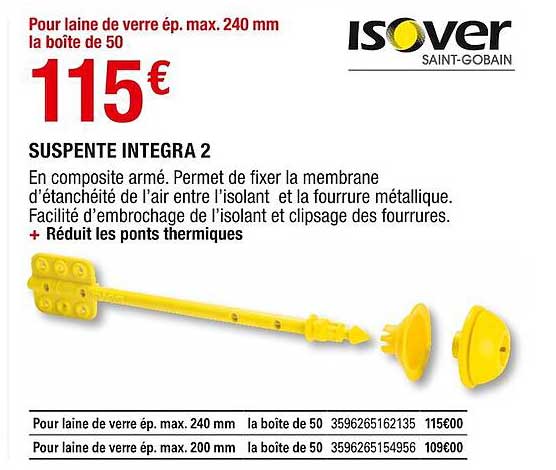 suspente integra 2 isover