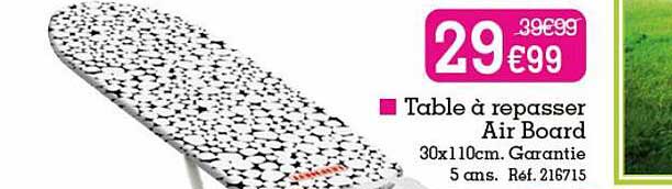 table à repasser air board