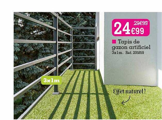tapis de gazon artificiel