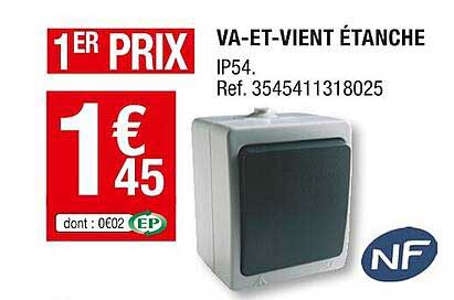 va-et-vient étanche