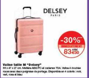 valise taille m delsey