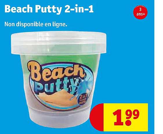 beach putty 2-in-1