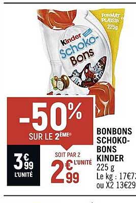 Bonbons Chokobons Kinder