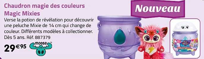 chaudron magie des couleurs magic mixies moose