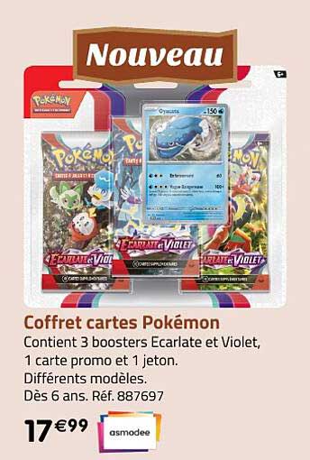 Coffret Cartes Pokémon Asmodee