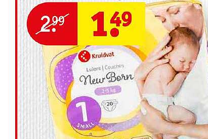 couches new born after shave kruidvat