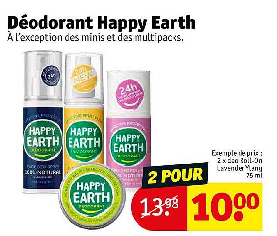 déodorant happy earth