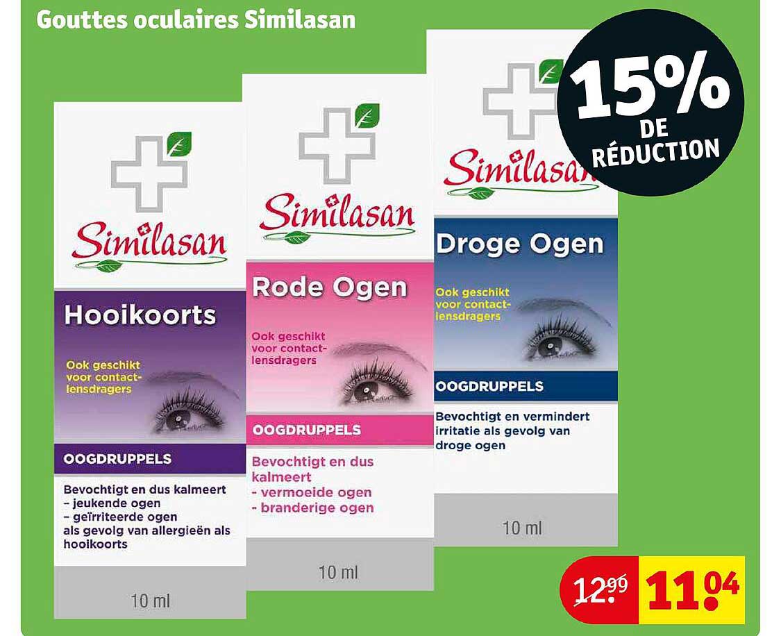 gouttes oculaires similasan