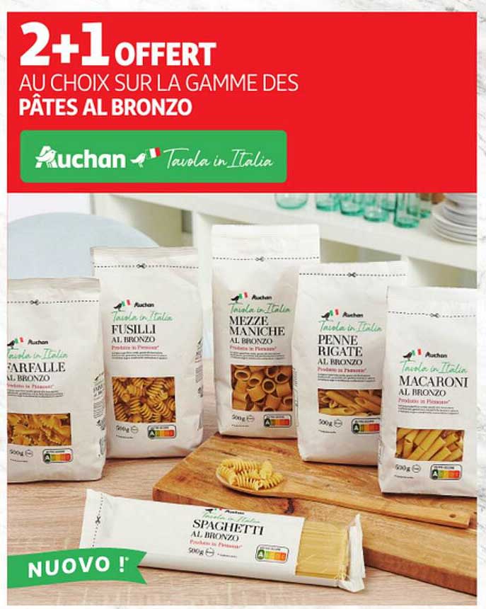 La Gamme Des Pâtes Al Bronzo