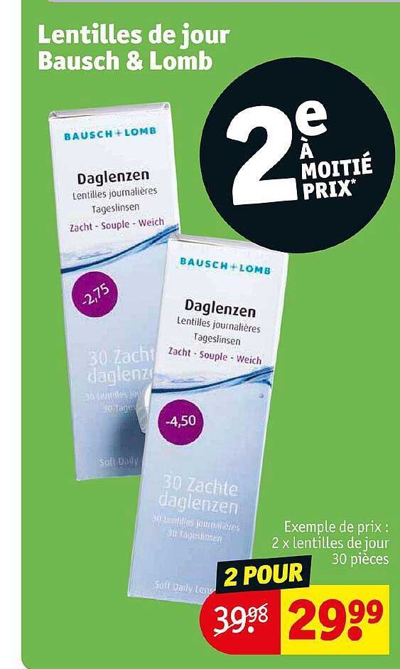 Lentilles De Jour Bausch & Lomb