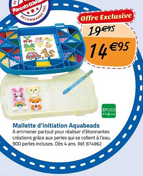 mallette d'initiation aquabeads