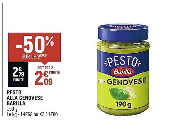 pesto alla genovèse barilla