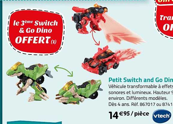 petit switch and go dino vtech