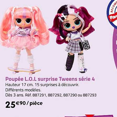 poupée l.o.l. surprise tweens série 4