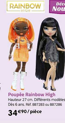 poupée rainbow high