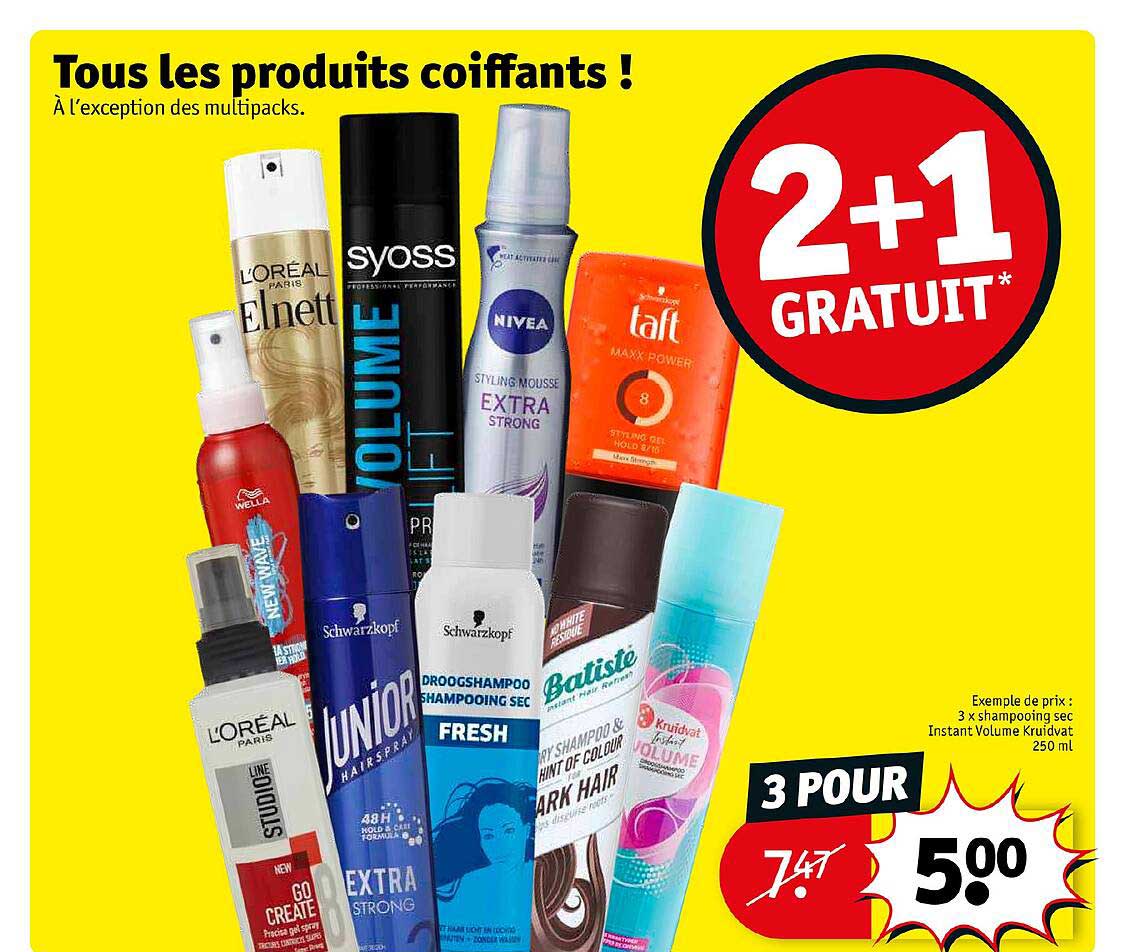 produits coiffants