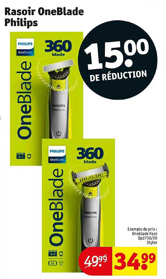 Rasoir OneBlade Philips