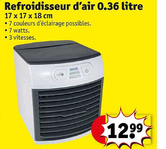 refroidisseur d'air 0.36 litre