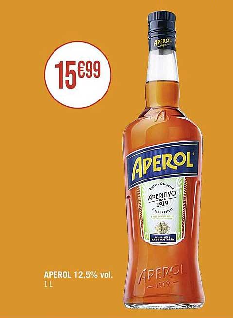 Aperol 12,5% Vol
