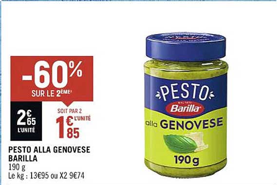 Pesto Alla Genovese Barilla