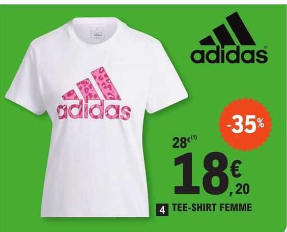 adidas tee-shirt femme