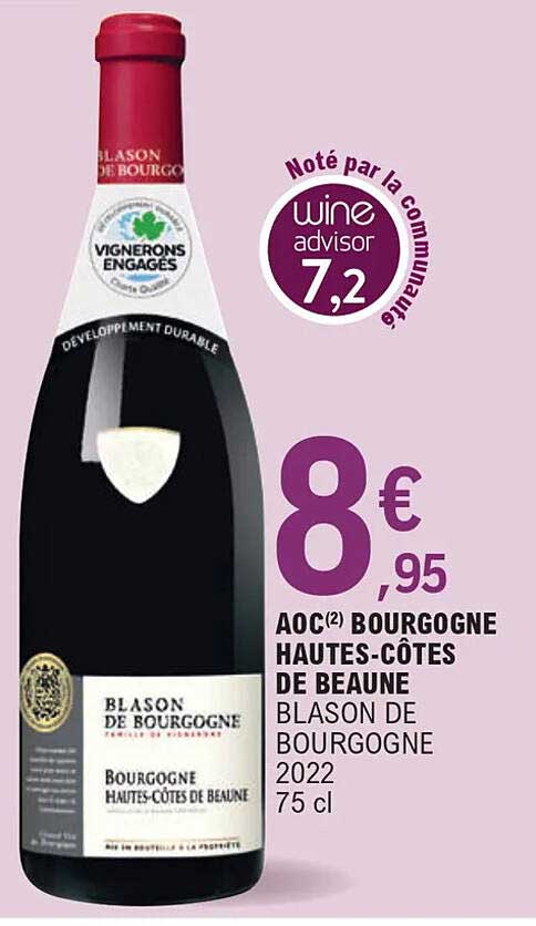 aoc bourgogne hautes-côtes de beaune blason de bourgogne 2022