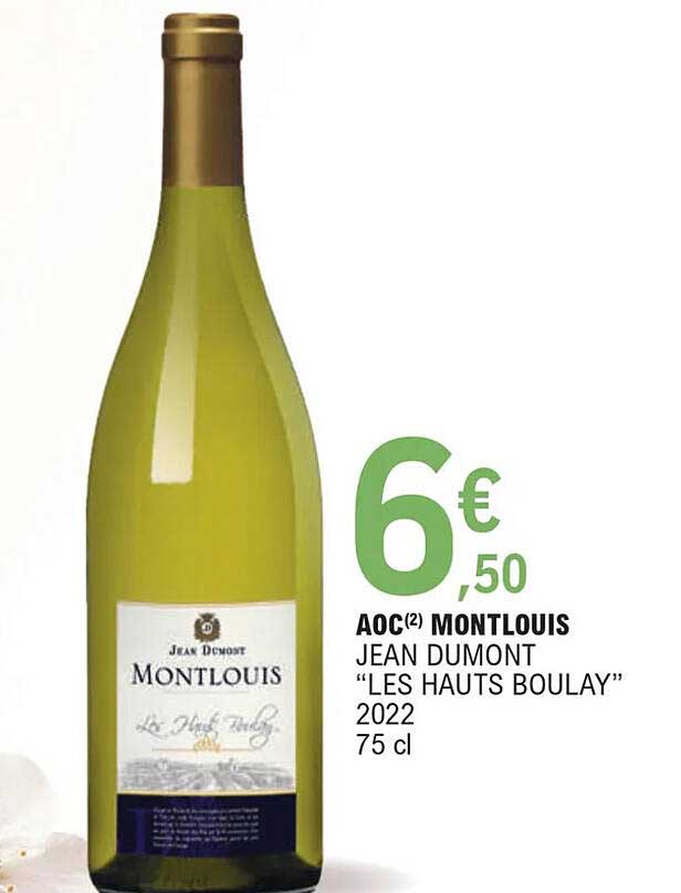 aoc moutlouis jean dumont "les hauts boulay"