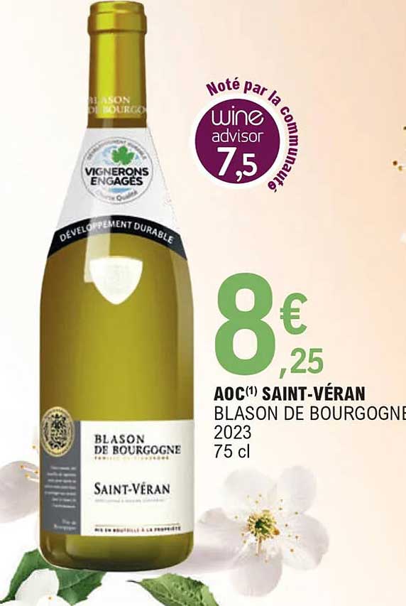 aoc saint-véran blason de bourgogne 2023