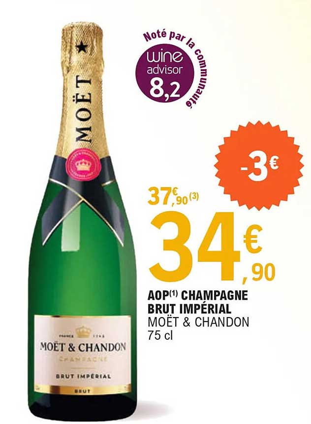 aop champagne brut impérial moët & chandon