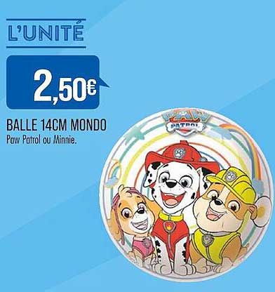 balle 14cm mondo
