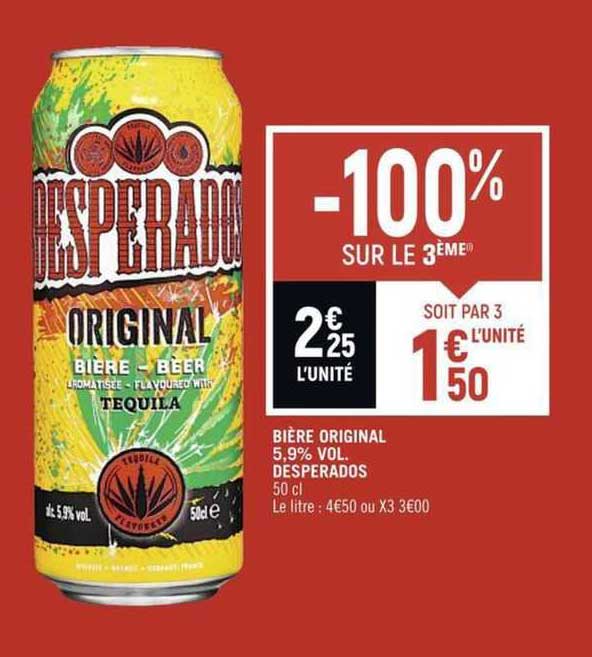 Bière Original 5,9% Vol Desperados