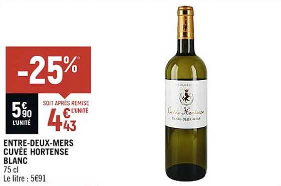 entre-deux-mers cuvée hortense blanc