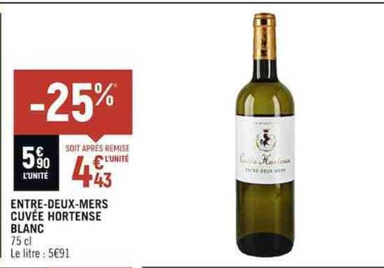 entre-deux-mers cuvée hortense blanc