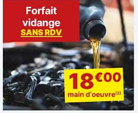 Forfait Vidange Sans Rdv