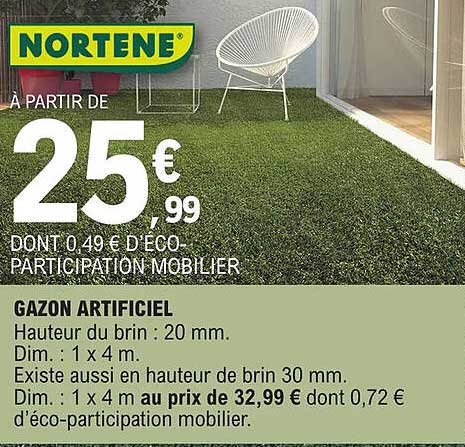 gazon artificiel nortene