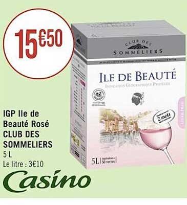 IGP Ile De Beauté Rosé Club Des Sommeliers