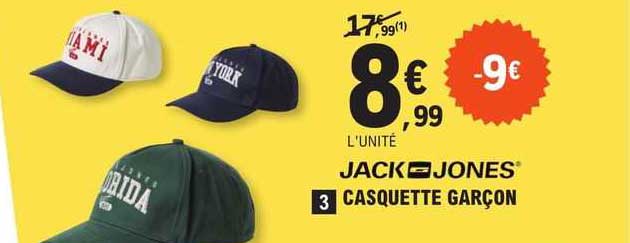 jack jones casquettes garçon