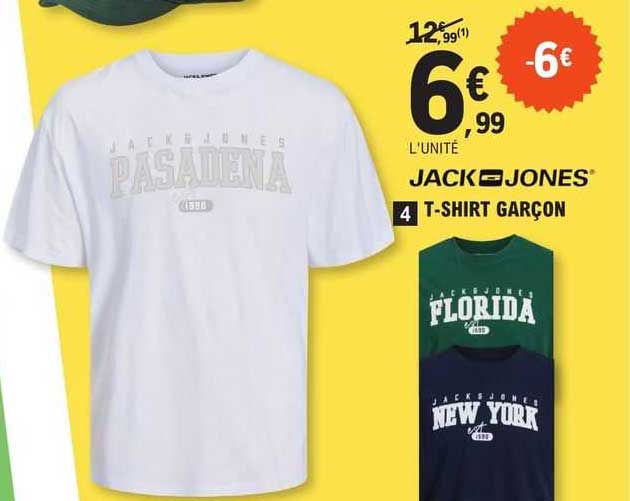 jack jones t-shirt garçon