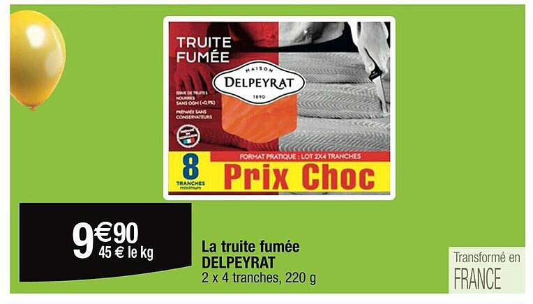 La Truite Fumée Delpeyrat