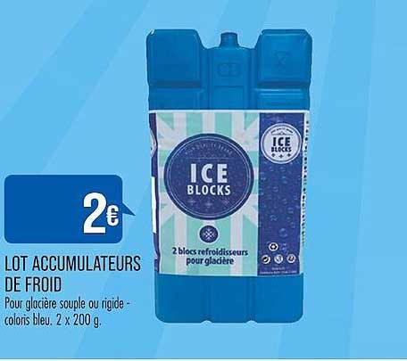 Lot Accumulateurs De Froid