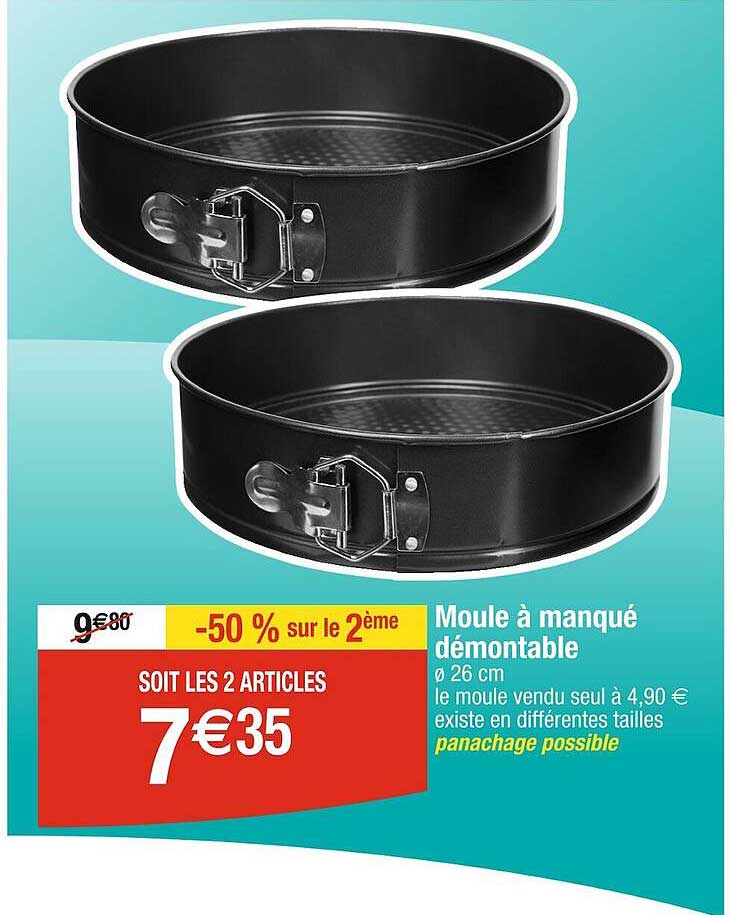 moule à manqué démontable