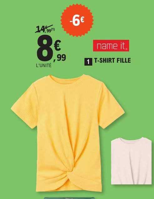 name it t-shirt fille